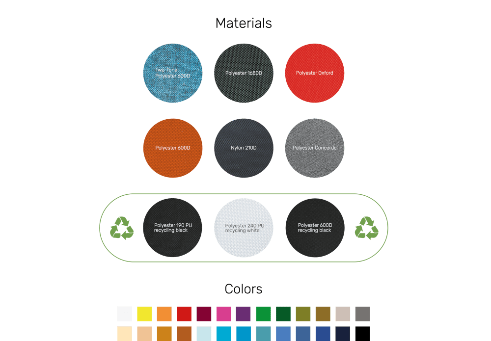 Materiały i kolory